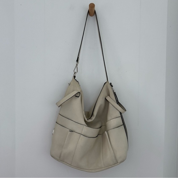 Vintage Marni cream leather large multiway hobo carryall tote satchel bag - Picture 3 of 14